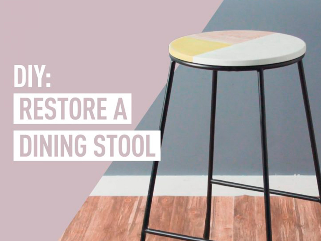 Restore a dining stool