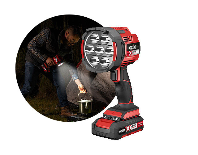  A battery lamp