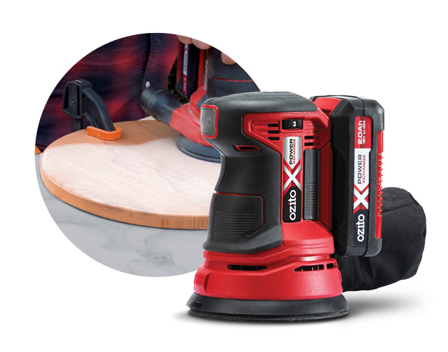 A battery sander